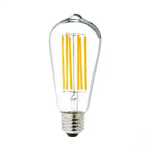 لامپ حبابی فیلامنتی 8 وات خمره ای - EDC